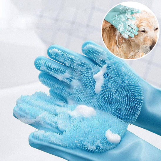 PET GROOMING BATHING GLOVES - AZURS STORE™