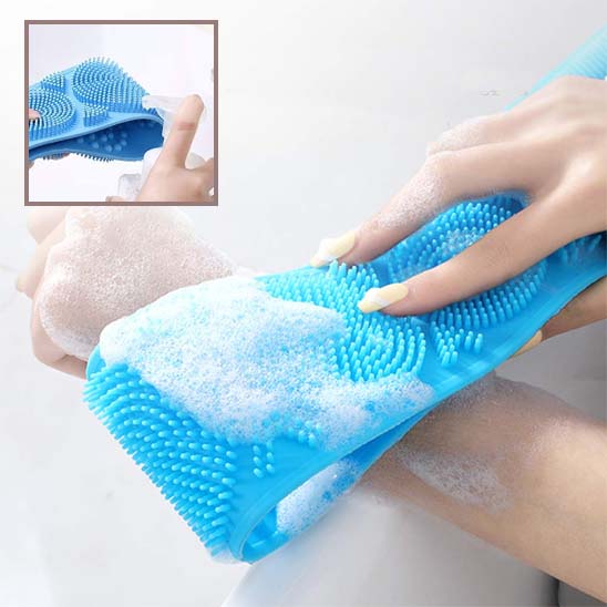 SILICONE EXFOLIATING BRUSH - OKMO