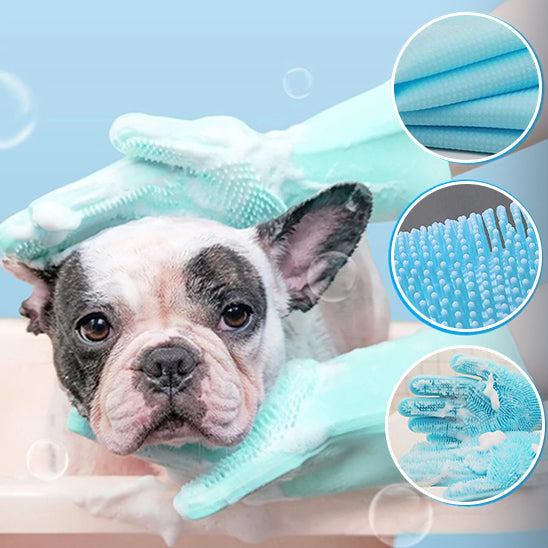 PET GROOMING BATHING GLOVES - AZURS STORE™