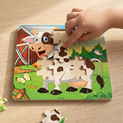 JOUET ENFANT PUZZLE BOIS - VAOCOM