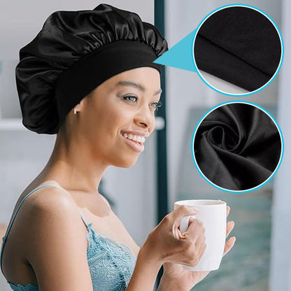BONNET DE NUIT EN SATIN - NONEOV™