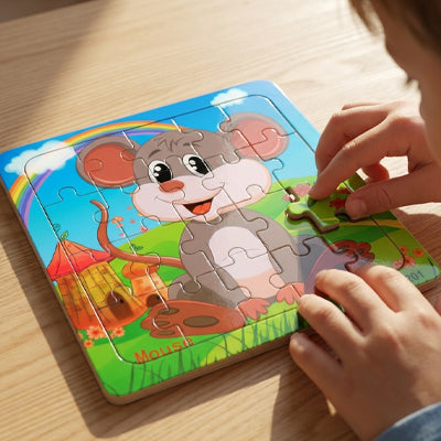 JOUET ENFANT PUZZLE BOIS - VAOCOM