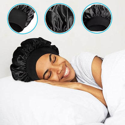 BONNET DE NUIT EN SATIN - NONEOV™