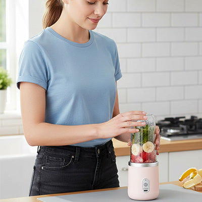 2-IN-1 PORTABLE BLENDER - BLUE MOUNT™