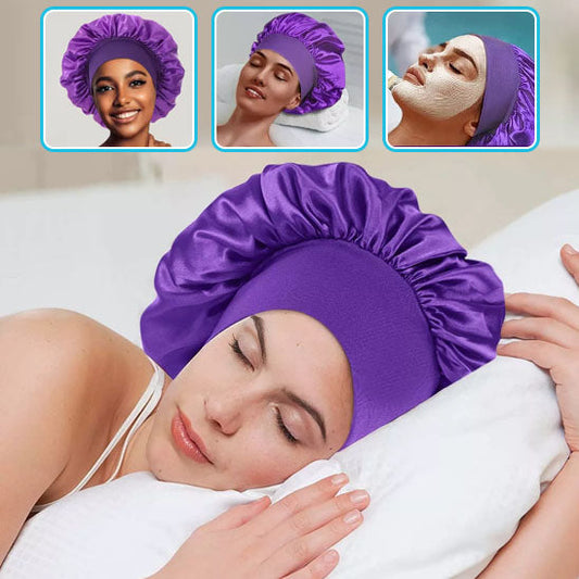 BONNET DE NUIT EN SATIN - NONEOV™