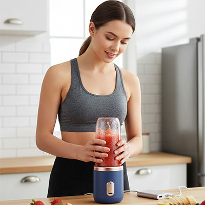 2-IN-1 PORTABLE BLENDER - BLUE MOUNT™