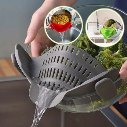 PASSOIRE DE CUISINE EN SILICONE - VAOCOM
