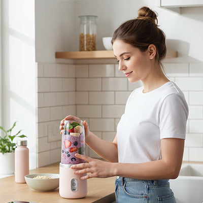 2-IN-1 PORTABLE BLENDER - BLUE MOUNT™