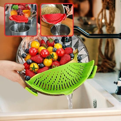 PASSOIRE DE CUISINE EN SILICONE - VAOCOM