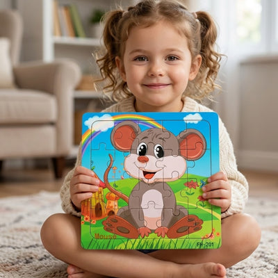 JOUET ENFANT PUZZLE BOIS - VAOCOM