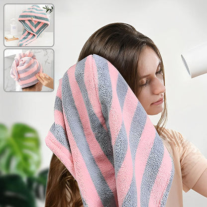 HAIR TOWEL - BLUE MOUNT
