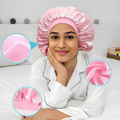 BONNET DE NUIT EN SATIN - NONEOV™