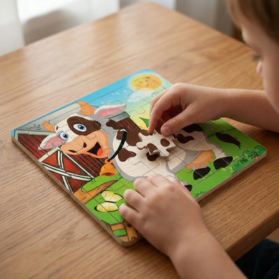 JOUET ENFANT PUZZLE BOIS - VAOCOM