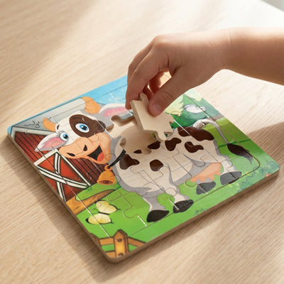 JOUET ENFANT PUZZLE BOIS - VAOCOM
