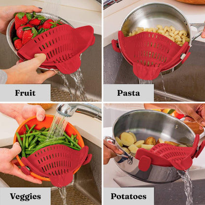 PASSOIRE DE CUISINE EN SILICONE - VAOCOM